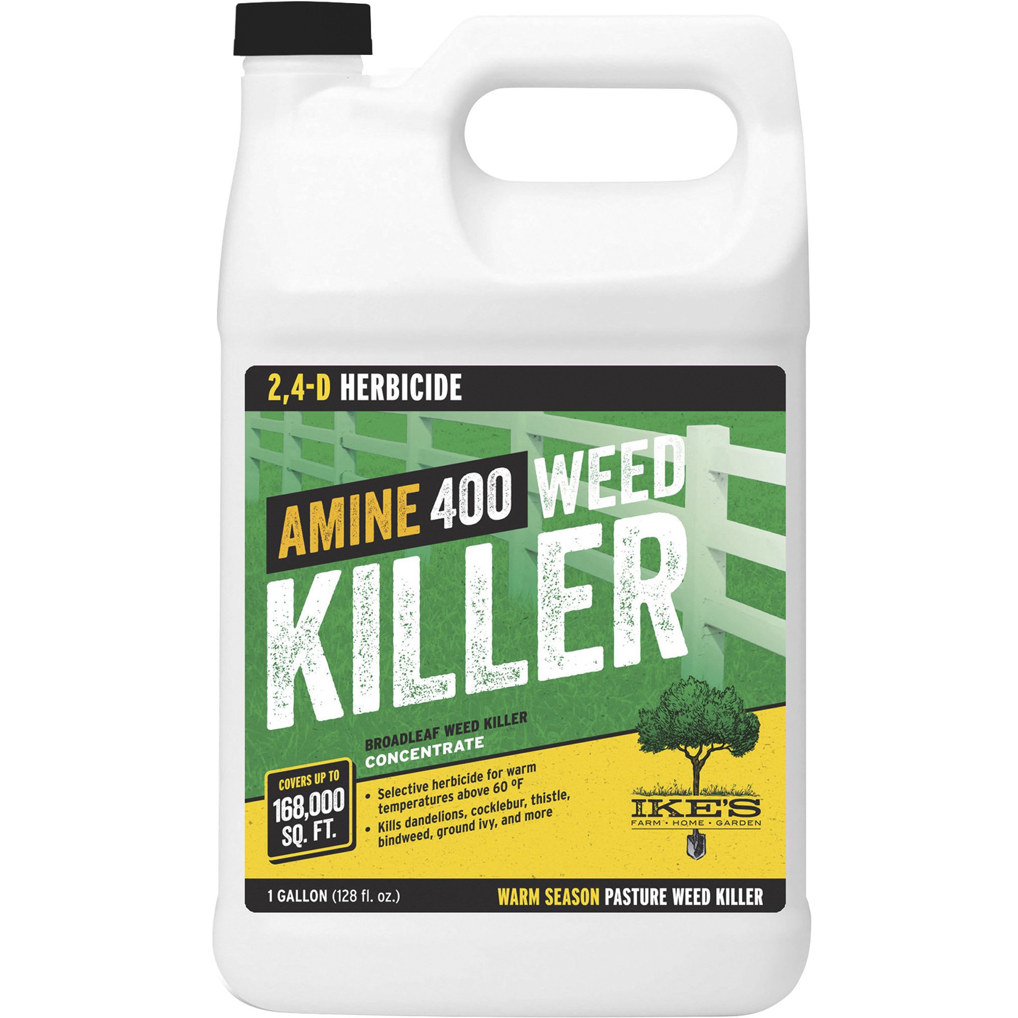 IKE'S Amine 400 Weed Killer Concentrate — 1-Gallon Jug